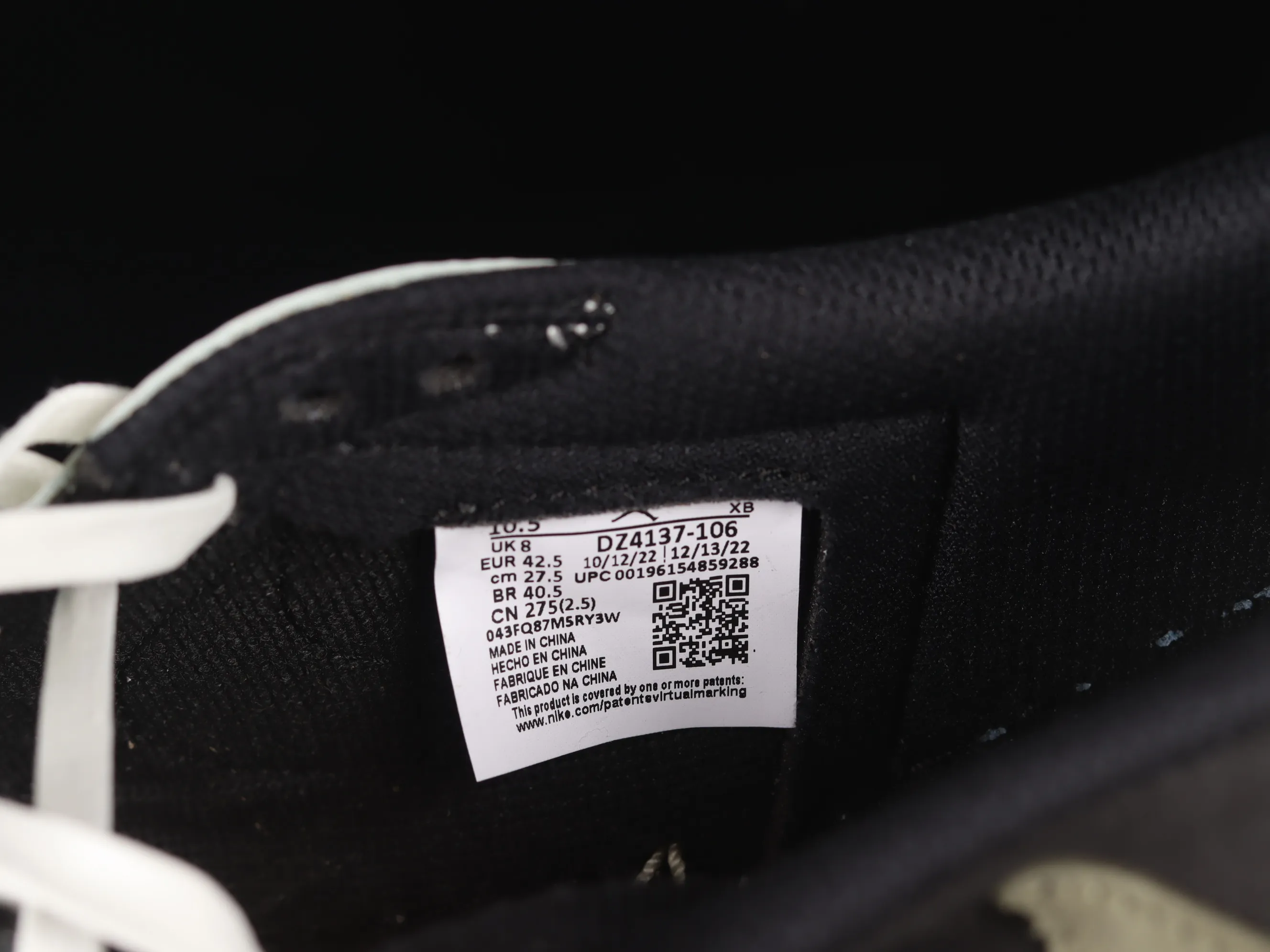 All Categories Air Jordan Jordan Series Basketball Shoes Air Jordan 1 Low LW Version Travis Scott x Air Jordan 1 Low OG AJ1 Joe 1 Joint Overhead DZ4137-106